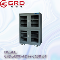 GRD1430-4L 1%-10%/10%-20%/20%-60%HR Armoire déshumidificatrice intelligente Armoire de séchage électronique