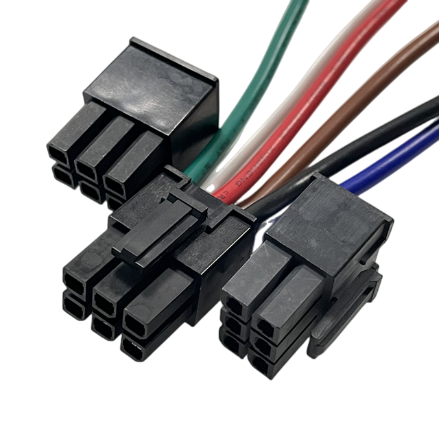 Wire Harness Cable Assembly 2*6 Pin Molex Micro Mini Fit 3.0 Pitch SMD Connector Cable