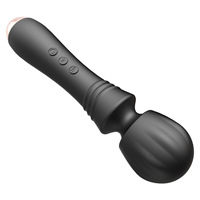 YIJI AV Vibrierender Dildo Multi-Frequenz Kraftvolle Vibration G-Punkt-Massagegerät Faszienpistolen-Kopf Masturbations-Sexspielzeug