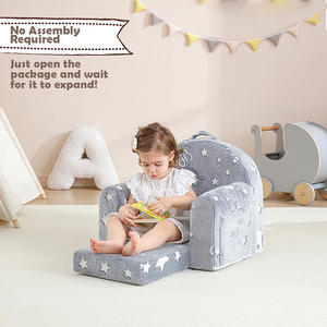 Canapé de qualité pour enfants qui brille dans le noir, chaise de lecture pour enfants rose arc-en-ciel, <span class=keywords><strong>fauteuil</strong></span> pour enfants pour filles et garçons - Product Image 6