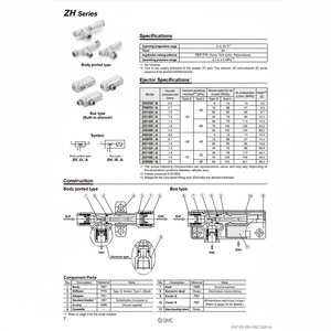 เครื่องยกสุญญากาศแบบสุญญากาศระบบนิวเมติกส์ ZH13BSA-01-02 - Product Image 1