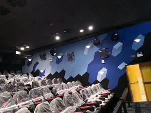 Panneaux acoustiques adhésifs biseautés de couleur blanche <span class=keywords><strong>et</strong></span> noire Office Theater NRC Testing PET Felt Paneles Acusticos for Interior <span class=keywords><strong>Deco</strong></span> - Product Image 3