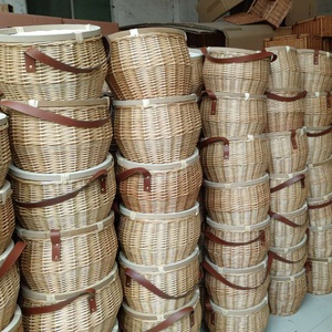 Rổ Dã Ngoại Đan Bằng Liễu Gai Tròn Cách Nhiệt Sơ Cấp - Product Image 6