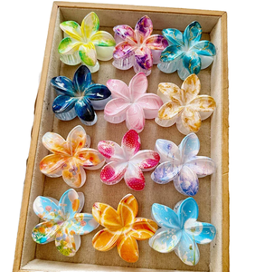 <span class=keywords><strong>Clip</strong></span> vuốt tóc nữ Hàn Quốc dễ thương phong cách Châu Âu và mỹ Phụ kiện tóc hoa nhựa chất liệu PC hàng ngày - Product Image 1