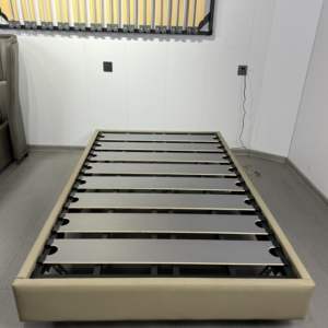 Простая сборка металлического каркаса для кровати, деревянное основание для кровати - Product Image 3