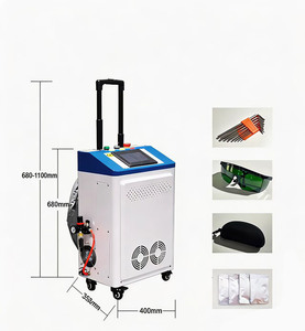 Industrial <b>Laser</b> <b>Cleaning</b> <b>Machines</b> Handheld Metal Surface Oil Coating Paint Rust Removal Pulse <b>Machine</b> Portable New Condition La - Product Image 6
