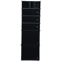 Système de sonorisation actif personnalisé DBK, enceintes Line Array doubles de 8 pouces avec caisson de basses de 18 pouces, ensemble d'enceintes de scène DJ pour église