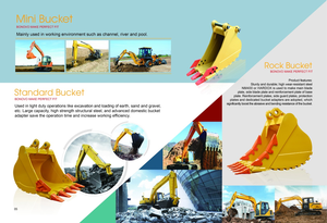 Balde de pedra escavadora bonovo - Product Image 6