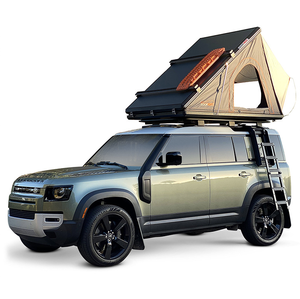 SOLO WILD Inventario Alta calidad Acampar al aire libre Vehículo Camión Carpa Hardtop Aluminio Ford F150 Triángulo Techo Carpas - Product Image 5