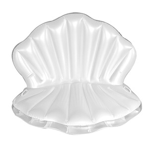 ที่นอนเป่าลมรูปเปลือกหอย TANYOZHE ขนาด 125x90 ซม. ทำจาก PVC สำหรับผู้ใหญ่ ใช้ในสระว่ายน้ำ - Product Image 4