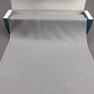 Rouleau de tissu absorbant antibactérien pour serviettes, 110 cm, gris argenté, évacuation de l'humidité, doux pour la peau - Product Image 1