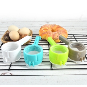 4 pinces à sceller pour sacs <span class=keywords><strong>de</strong></span> conservation des aliments avec capuchon en plastique <span class=keywords><strong>de</strong></span> qualité alimentaire PP pour bec verseur pour sacs à collation Outil <span class=keywords><strong>de</strong></span> <span class=keywords><strong>cuisine</strong></span> - Product Image 2