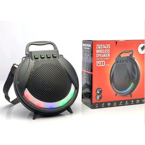 Loa Thu Gọn <span class=keywords><strong>M</strong></span>ới Với Răng Xanh Loa Và Loa 4 Inch 8W Loa Giá Sách Không Dây Â<span class=keywords><strong>m</strong></span> Thanh Siêu Trầ<span class=keywords><strong>m</strong></span> Có Thể Sạc Lại - Product Image 5