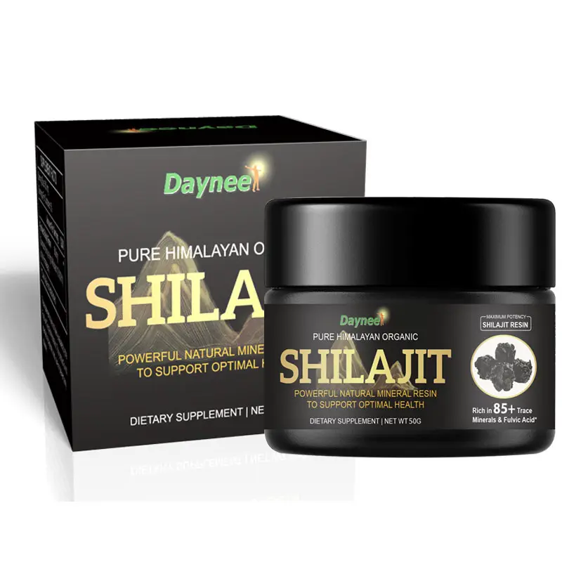 Daynee Himalayan Shilajit Gezondheidsproducten Natuurlijke Biologische Kruidenhars Ayurvedische Mix Pure Shilajit Vloeibare Veganistische Supplementen