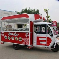 Chariot de cuisine mobile extérieur électrique à 3 roues en acier inoxydable, capacité 200 unités, montage facile pour bubble tea et autres aliments