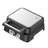 1600W Compact 2 Tranches Petit Déjeuner Sandwich Maker Gaufre Grille-pain & Grill Machine Électrique Ménage Cuisine Équipement