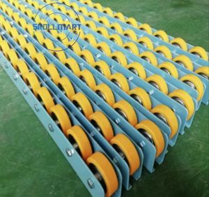 Venta caliente envoltura adhesiva <span class=keywords><strong>riel</strong></span> <span class=keywords><strong>de</strong></span> flujo industrial poliuretano resistente al desgaste y resistente a los arañazos herramienta <span class=keywords><strong>de</strong></span> descarga <span class=keywords><strong>de</strong></span> estante <span class=keywords><strong>de</strong></span> rodillos - Product Image 6