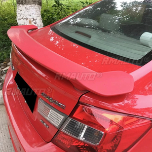 Pour Honda Civic 2012 2013 2014 Spoiler en ABS couleur apprêt Spoiler de coffre arrière Kit carrosserie Accessoires - Product Image 5