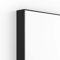 Miroir mural rectangulaire encadré de cuivre, cadre en acier inoxydable, 200 cm de long, miroir décoratif Art Déco, écologique, usage quotidien