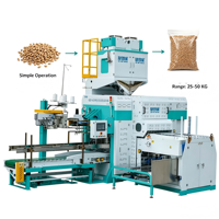 Machine d'emballage automatique de semences Ewinall QZB-600M 25-50 kg avec pesage à trois capteurs pour blé, maïs, soja et tournesol