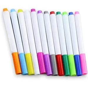3mm geri dönüşümlü ince ucu tebeşir işaretleyiciler beyaz ve renkli sıvı tebeşir kalemler tebeşir işaretleyiciler kalemler yazı tahtaları ofis ev gereçleri