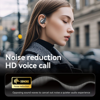 Audífonos Inalámbricos M94 de Gancho Abierto con Pantalla Táctil y Bluetooth, Compatibles con Traducción IA y Tarjeta TF para Viajes y Negocios