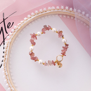 Top Vente Coloré Forme Irrégulière Pierre Perle Bracelet en Coquille Coréen Accessoires De Bracelet De Perles - Product Image 3