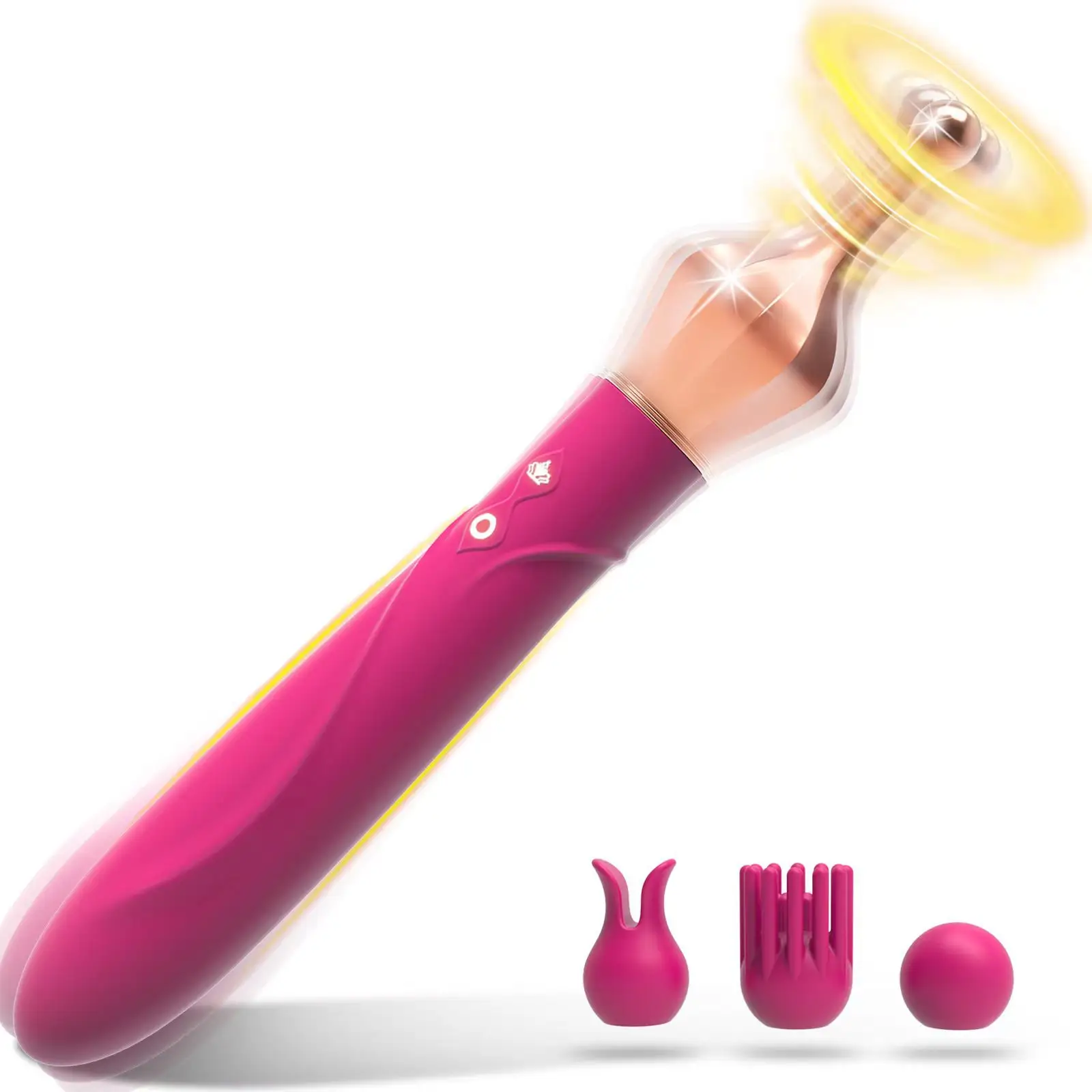 Toko seksi Av vibrator 2 kepala bergetar tongkat wanita pijat G Spot klitoris Stimulator Vibrator seks untuk wanita