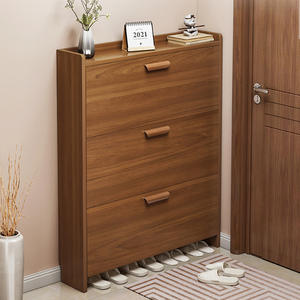 <strong>Small</strong> Burst Door Storage Economy Space Saving Foldable Wooden Household <strong>Shoe</strong> Rack <strong>Shoe</strong> Cabinet Entrance <strong>Shoe</strong> <strong>Cupboard</strong> - Product Image 1