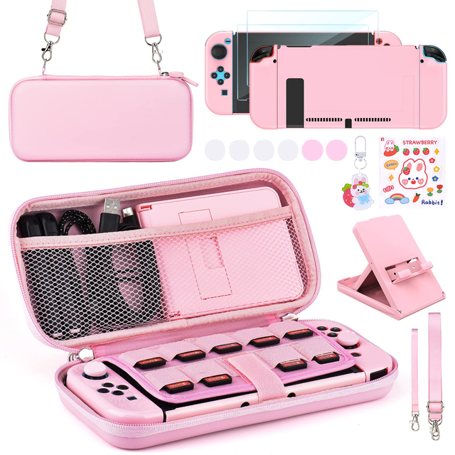 Custom Waterproof EVA Travel Bag Carry Case for Nintendo Switch OLED Console-Special Purpose Game Console Accessory