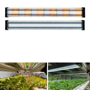Luz ambiente interno de 1.2m 80w, estufa urbano, recipiente de agricultura, alta ppfd, led