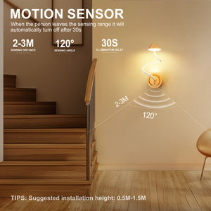 Lampada da Tavolo Wireless con Sensore di Movimento, Magnetica, Regolabile, Ricaricabile USB, Luce Notturna RGB Touch, Lampade LED da Comodino per Casa - Product Image 3