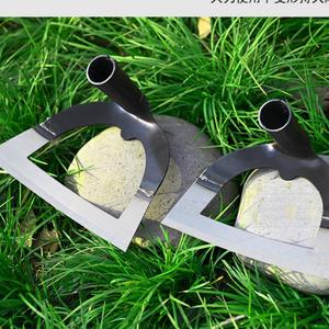Azada Hueca Profesional de Acero al Manganeso - Herramienta para Desmalezar y Remover la Tierra para Cultivo en Jardín - Product Image 5