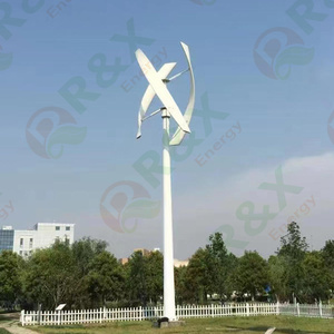 เครื่องกำเนิดไฟฟ้าพลังงานลมแบบไฮบริด R&X RX-XV 5KW 10KW 20KW 5000W ติดตั้งบนโครงสร้างแนวตั้ง ความเร็วลมต่ำ รุ่น RX-XV Wind Power S - Product Image 6