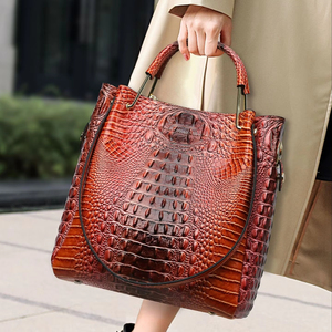 Bolsos de Mano de Cuero PU de Alta Calidad al por Mayor con Logotipo Personalizado, Bolsos Casuales de Gran Capacidad para Mujer, Bolsos de Mano de Lujo para Mujer - Product Image 1