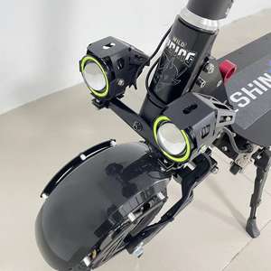 Trottinette électrique pliable pour adultes, tout-terrain, 11 pouces, Geofought M7, double moteur, 60V 40Ah, autonomie 80-120 km, livraison directe - Product Image 5