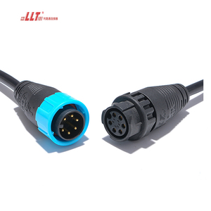 Llt M25 6pin Nhựa Cách Điện Không Thấm Nước Dây Ánh Sáng Đường Phố Kết Nối Với 5pin 7pin 8Pin - Product Image 4