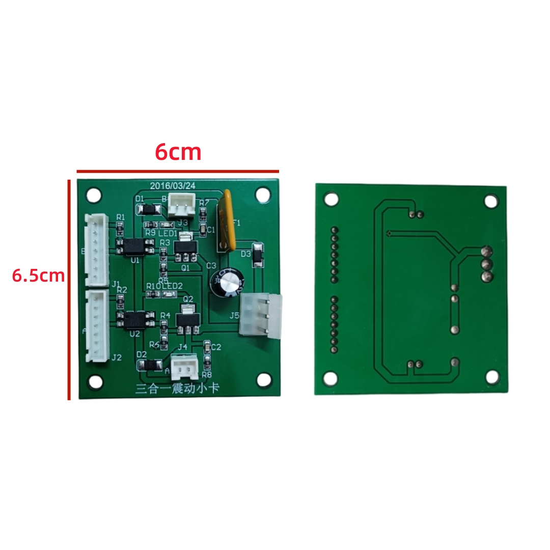 tablero vibratorio verde