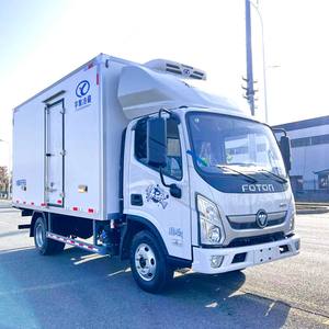 Camion frigorifique à faible coût Foton 4.2m 4x2 <span class=keywords><strong>livraison</strong></span> efficace pour la <span class=keywords><strong>viande</strong></span>, les produits laitiers, les produits - Product Image 2