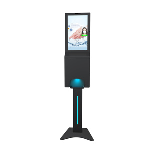 Trong Nhà Cờ Phiên Bản Kỹ Thuật Số Biển Hiển Thị Nước Rửa Tay <span class=keywords><strong>Kiosk</strong></span> Cảm Ứng Miễn Phí Thường Vụ Điện Tử Tự Động Hand Sanitizer Dispenser - Product Image 3