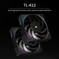 Ventilador de enfriamiento de pantalla de temperatura del enfriador de aire de la CPU digital EVO de Thermalright Phantom Spirit