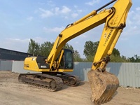 Excavadora de Cadenas Usada de Alta Calidad, Sumitomo SH200-5, 20 Toneladas, Excavadora Hidráulica con Motor, Bomba y Cucharón de 0.8m de Capacidad, en Venta