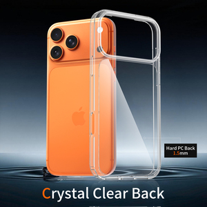 Nuevas Fundas Transparentes para iPhone 18 Pro Max, Anti-Rayones, TPU+PC, Delgadas, <span class=keywords><strong>Resistentes</strong></span> <span class=keywords><strong>a</strong></span> Impactos, para iPhone 15, 16e, 17, 18 Pro - Product Image 2