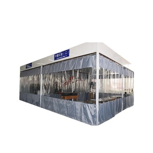 <span class=keywords><strong>Station</strong></span> de préparation de peinture automobile à éclairage LED personnalisable avec chauffage électrique pour cabines de peinture et cuisson LongXiang LX-2-2 6KW 380V/220V - Product Image 1