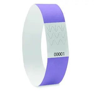 Pulsera de Tyvek personalizada para merchandising - Product Image 3