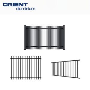 Clôture en aluminium soudée, durable, attrayante, en métal, pour usage résidentiel et commercial, faible entretien, design élégant - Product Image 1