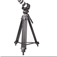Weifeng 717 Tripod/monopod/kamera profesional, Tripod kamera profesional WF717, kepala Fluid Pan, tiga dimensi, Camcorder Video