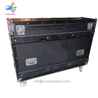 Boîtier de transport en contreplaqué et aluminium personnalisé et durable Goodcase pour contrôleur M&A3 Command Wing et Fader Wing avec supports latéraux pour ordinateur portable