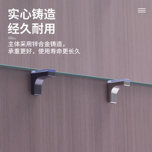 Zuogang Zinc Alloy <b>Cabinet</b> Shelf Support <b>Wall</b> <b>Mount</b> Non-Detachable General Use - Product Image 3