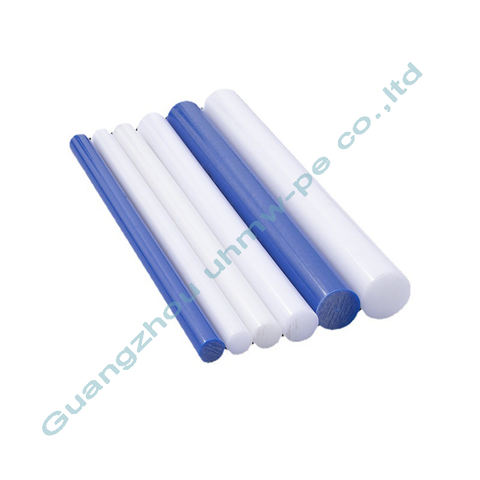 Custom Size 6-300mm  Hdpe Pe Rod Various Diameter Round Plastics Bars
